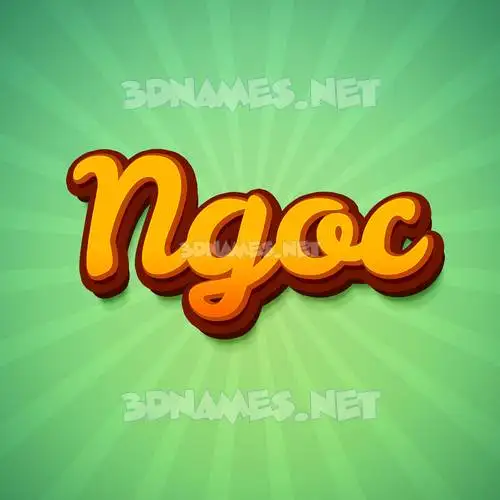 ngoc in Green Rays style - 3D name wallpaper ngoc in Green Rays style - 3D name wallpaper