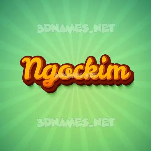 ngockim in Green Rays style - 3D name wallpaper ngockim in Green Rays style - 3D name wallpaper