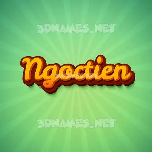 ngoctien in Green Rays style - 3D name wallpaper ngoctien in Green Rays style - 3D name wallpaper