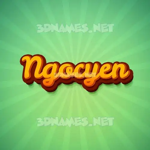 ngocyen in Green Rays style - 3D name wallpaper ngocyen in Green Rays style - 3D name wallpaper