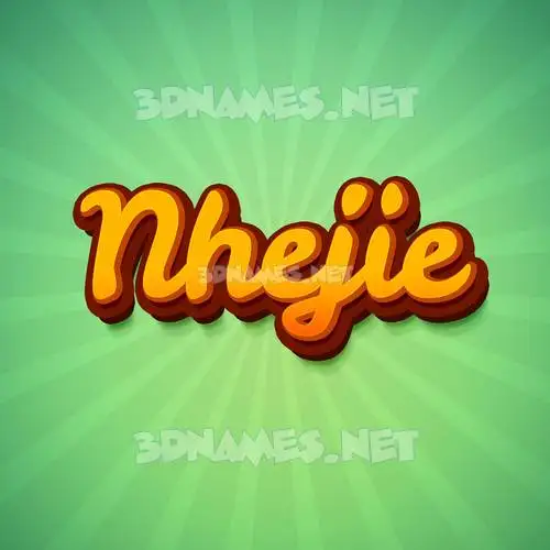 nhejie in Green Rays style - 3D name wallpaper nhejie in Green Rays style - 3D name wallpaper