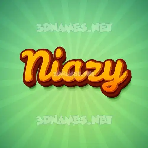 niazy in Green Rays style - 3D name wallpaper niazy in Green Rays style - 3D name wallpaper