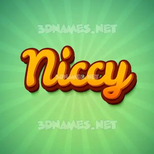 niccy in Green Rays style - 3D name wallpaper niccy in Green Rays style - 3D name wallpaper