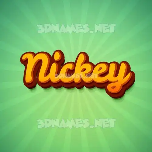 nickey in Green Rays style - 3D name wallpaper nickey in Green Rays style - 3D name wallpaper