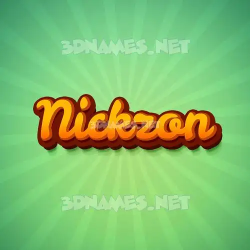 nickzon in Green Rays style - 3D name wallpaper nickzon in Green Rays style - 3D name wallpaper