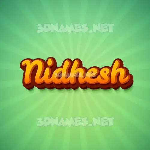 nidhesh in Green Rays style - 3D name wallpaper nidhesh in Green Rays style - 3D name wallpaper