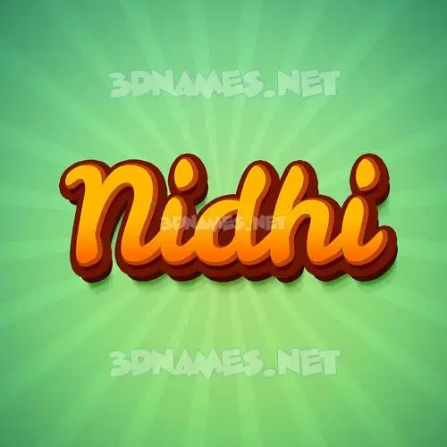 nidhi in Green Rays style - 3D name wallpaper nidhi in Green Rays style - 3D name wallpaper