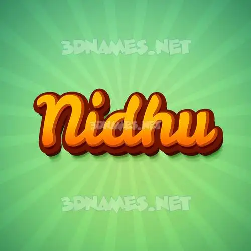 nidhu in Green Rays style - 3D name wallpaper nidhu in Green Rays style - 3D name wallpaper