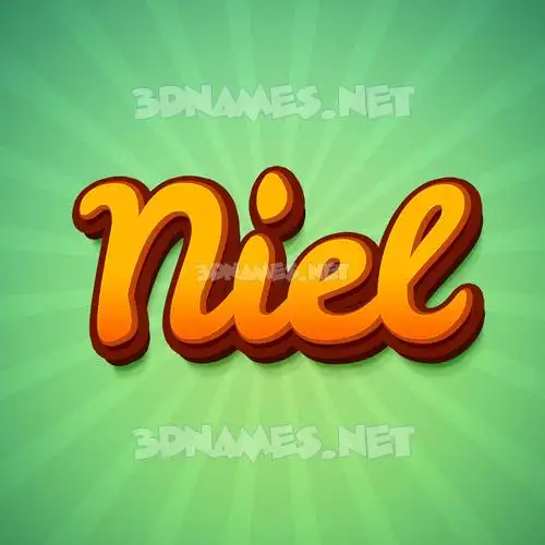 niel in Green Rays style - 3D name wallpaper niel in Green Rays style - 3D name wallpaper