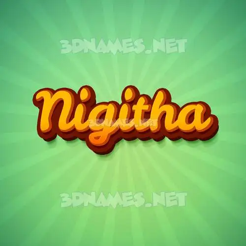 nigitha in Green Rays style - 3D name wallpaper nigitha in Green Rays style - 3D name wallpaper