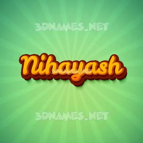 nihayash in Green Rays style - 3D name wallpaper nihayash in Green Rays style - 3D name wallpaper