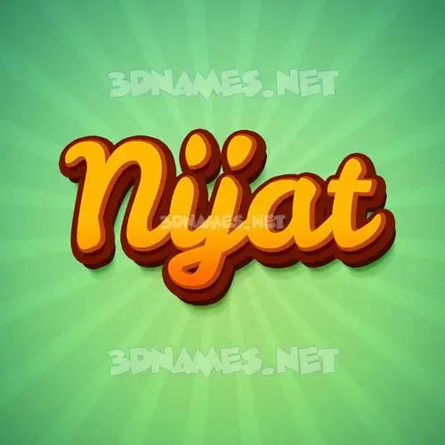 nijat in Green Rays style - 3D name wallpaper nijat in Green Rays style - 3D name wallpaper