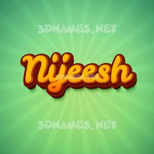 nijeesh in Green Rays style - 3D name wallpaper nijeesh in Green Rays style - 3D name wallpaper