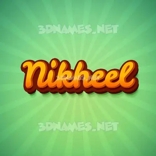 nikheel in Green Rays style - 3D name wallpaper nikheel in Green Rays style - 3D name wallpaper