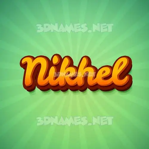 nikhel in Green Rays style - 3D name wallpaper nikhel in Green Rays style - 3D name wallpaper