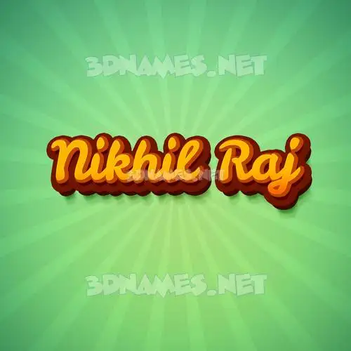 nikhil raj in Green Rays style - 3D name wallpaper nikhil raj in Green Rays style - 3D name wallpaper