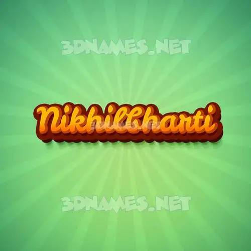 nikhilbharti in Green Rays style - 3D name wallpaper nikhilbharti in Green Rays style - 3D name wallpaper