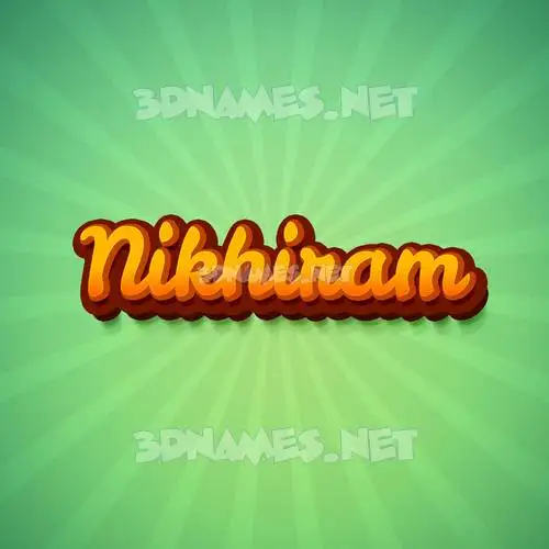 nikhiram in Green Rays style - 3D name wallpaper nikhiram in Green Rays style - 3D name wallpaper
