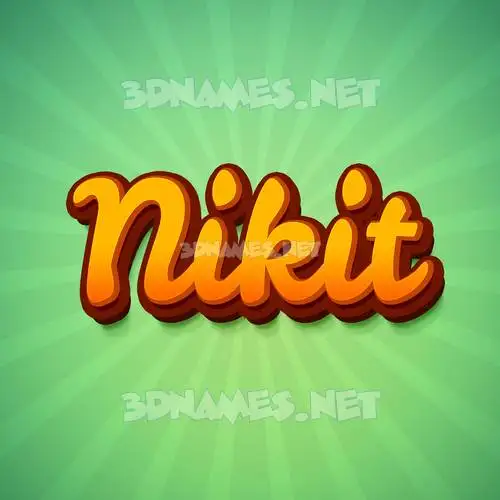 nikit in Green Rays style - 3D name wallpaper nikit in Green Rays style - 3D name wallpaper