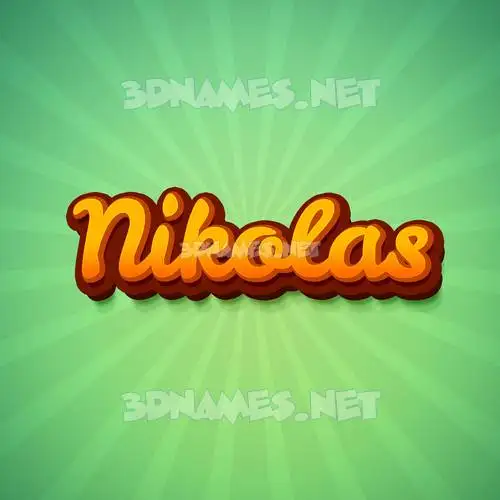 nikolas in Green Rays style - 3D name wallpaper nikolas in Green Rays style - 3D name wallpaper
