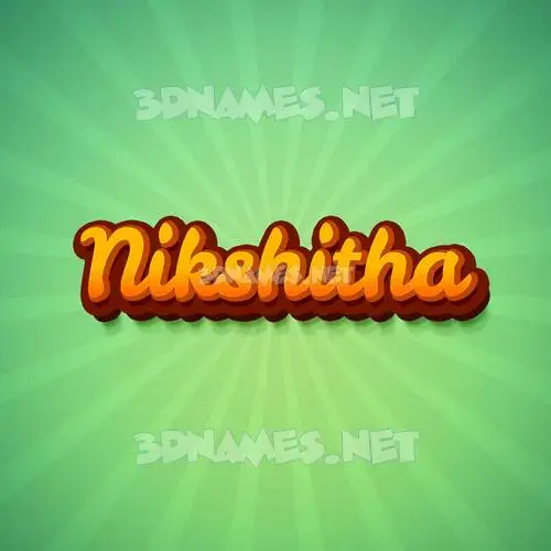 nikshitha in Green Rays style - 3D name wallpaper nikshitha in Green Rays style - 3D name wallpaper