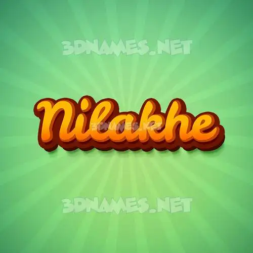 nilakhe in Green Rays style - 3D name wallpaper nilakhe in Green Rays style - 3D name wallpaper