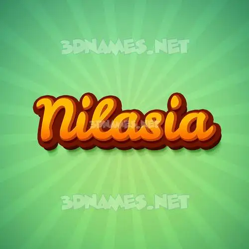nilasia in Green Rays style - 3D name wallpaper nilasia in Green Rays style - 3D name wallpaper