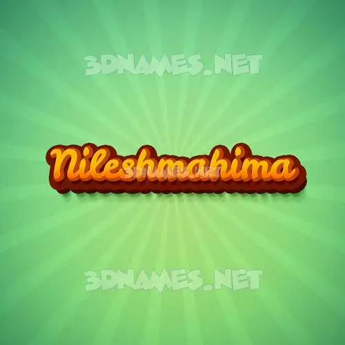 nileshmahima in Green Rays style - 3D name wallpaper nileshmahima in Green Rays style - 3D name wallpaper