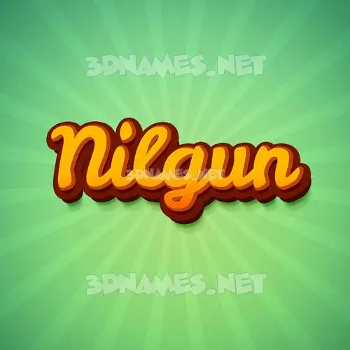 nilgun in Green Rays style - 3D name wallpaper nilgun in Green Rays style - 3D name wallpaper