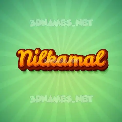 nilkamal in Green Rays style - 3D name wallpaper nilkamal in Green Rays style - 3D name wallpaper