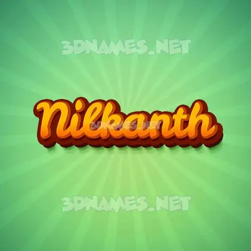 nilkanth in Green Rays style - 3D name wallpaper nilkanth in Green Rays style - 3D name wallpaper