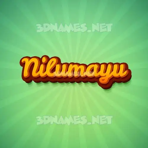 nilumayu in Green Rays style - 3D name wallpaper nilumayu in Green Rays style - 3D name wallpaper