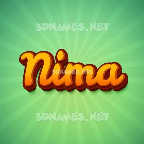 nima in Green Rays style - 3D name wallpaper nima in Green Rays style - 3D name wallpaper