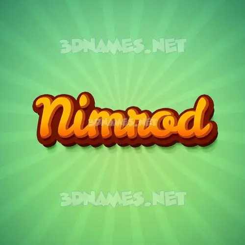nimrod in Green Rays style - 3D name wallpaper nimrod in Green Rays style - 3D name wallpaper