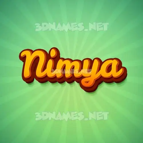 nimya in Green Rays style - 3D name wallpaper nimya in Green Rays style - 3D name wallpaper