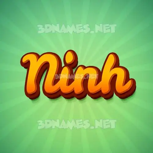 ninh in Green Rays style - 3D name wallpaper ninh in Green Rays style - 3D name wallpaper