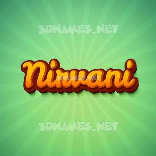 nirvani in Green Rays style - 3D name wallpaper nirvani in Green Rays style - 3D name wallpaper