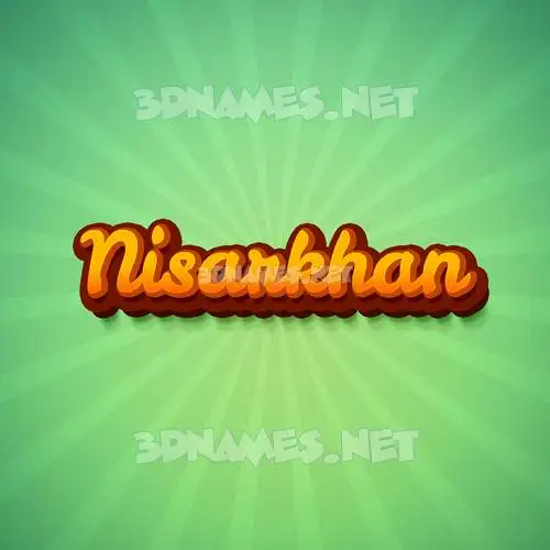 nisarkhan in Green Rays style - 3D name wallpaper nisarkhan in Green Rays style - 3D name wallpaper