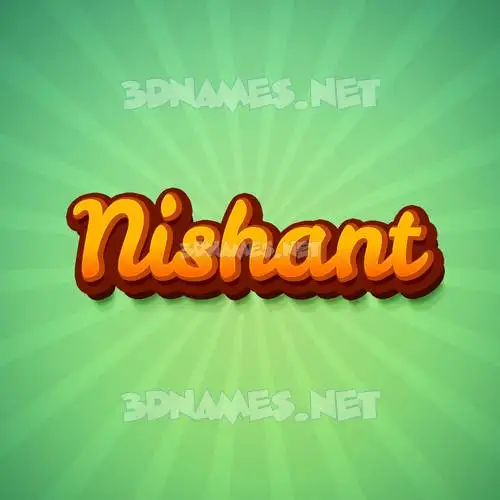 nishant in Green Rays style - 3D name wallpaper nishant in Green Rays style - 3D name wallpaper