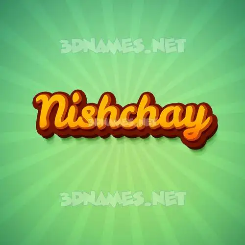 nishchay in Green Rays style - 3D name wallpaper nishchay in Green Rays style - 3D name wallpaper