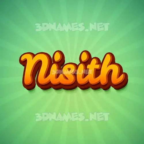 nisith in Green Rays style - 3D name wallpaper nisith in Green Rays style - 3D name wallpaper