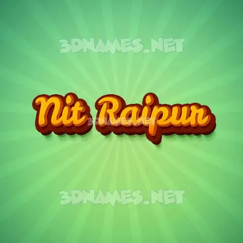 nit raipur in Green Rays style - 3D name wallpaper nit raipur in Green Rays style - 3D name wallpaper