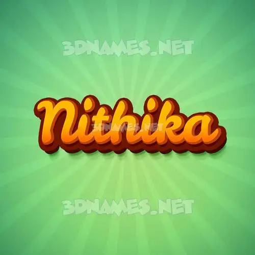 nithika in Green Rays style - 3D name wallpaper nithika in Green Rays style - 3D name wallpaper