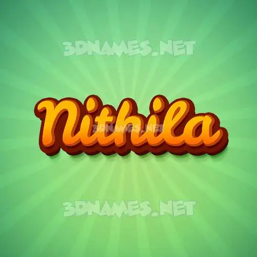 nithila in Green Rays style - 3D name wallpaper nithila in Green Rays style - 3D name wallpaper
