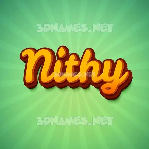 nithy in Green Rays style - 3D name wallpaper nithy in Green Rays style - 3D name wallpaper