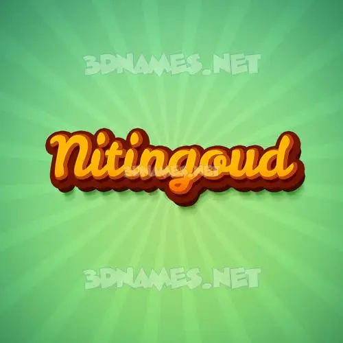 nitingoud in Green Rays style - 3D name wallpaper nitingoud in Green Rays style - 3D name wallpaper