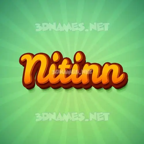 nitinn in Green Rays style - 3D name wallpaper nitinn in Green Rays style - 3D name wallpaper