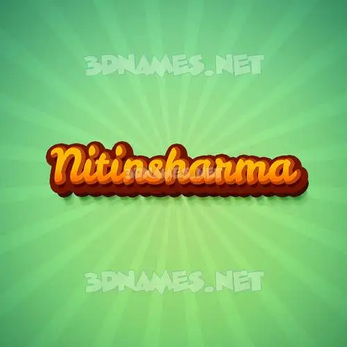 nitinsharma in Green Rays style - 3D name wallpaper nitinsharma in Green Rays style - 3D name wallpaper