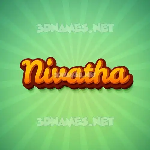 nivatha in Green Rays style - 3D name wallpaper nivatha in Green Rays style - 3D name wallpaper