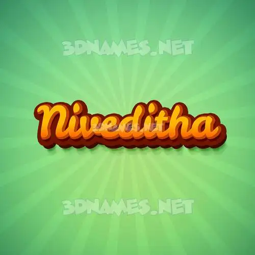 niveditha in Green Rays style - 3D name wallpaper niveditha in Green Rays style - 3D name wallpaper